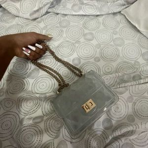 mini clear purse
